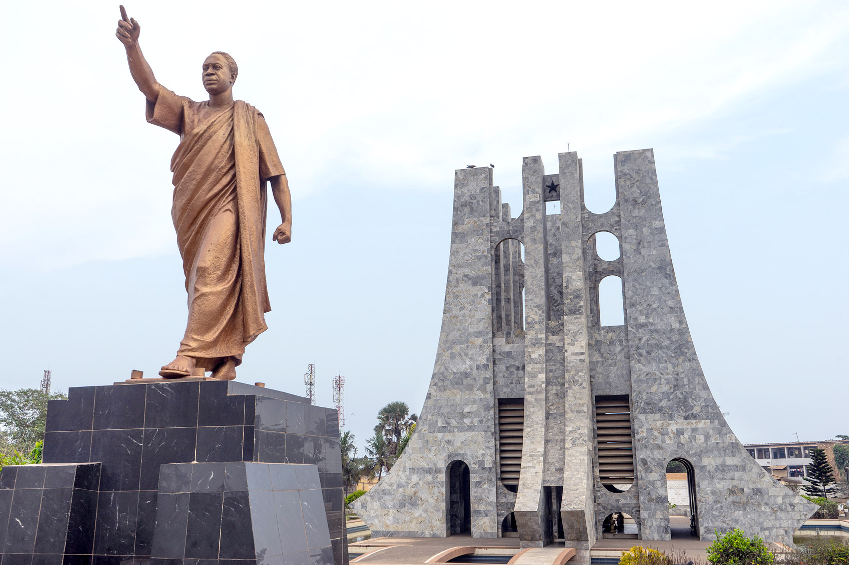 Accra Denkmal Kwame