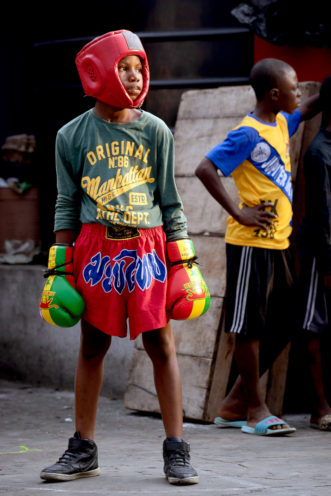 Ghana Kinder Boxschule