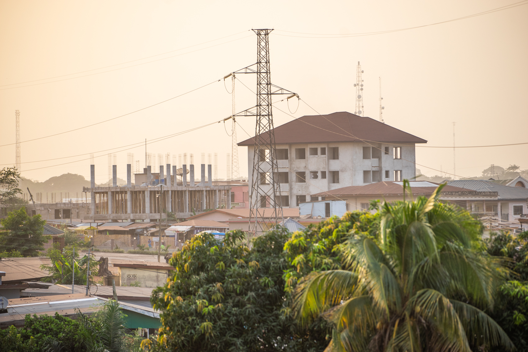 Kumasi Stadt in Ghana
