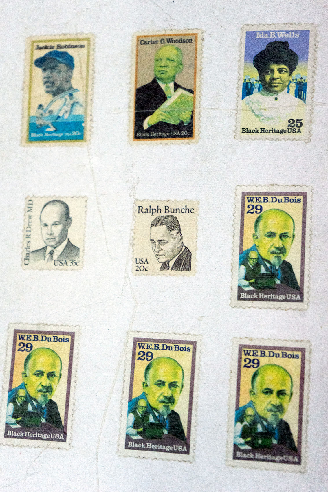 W.E.B. DuBois Briefmarken