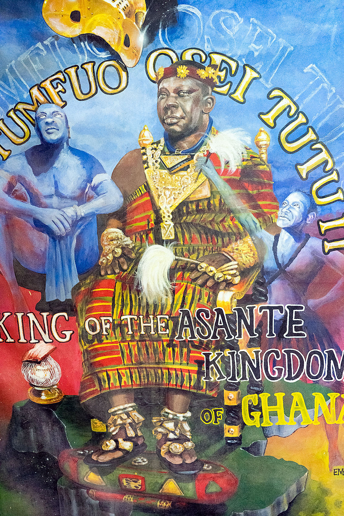 Poster vom Ashinti König