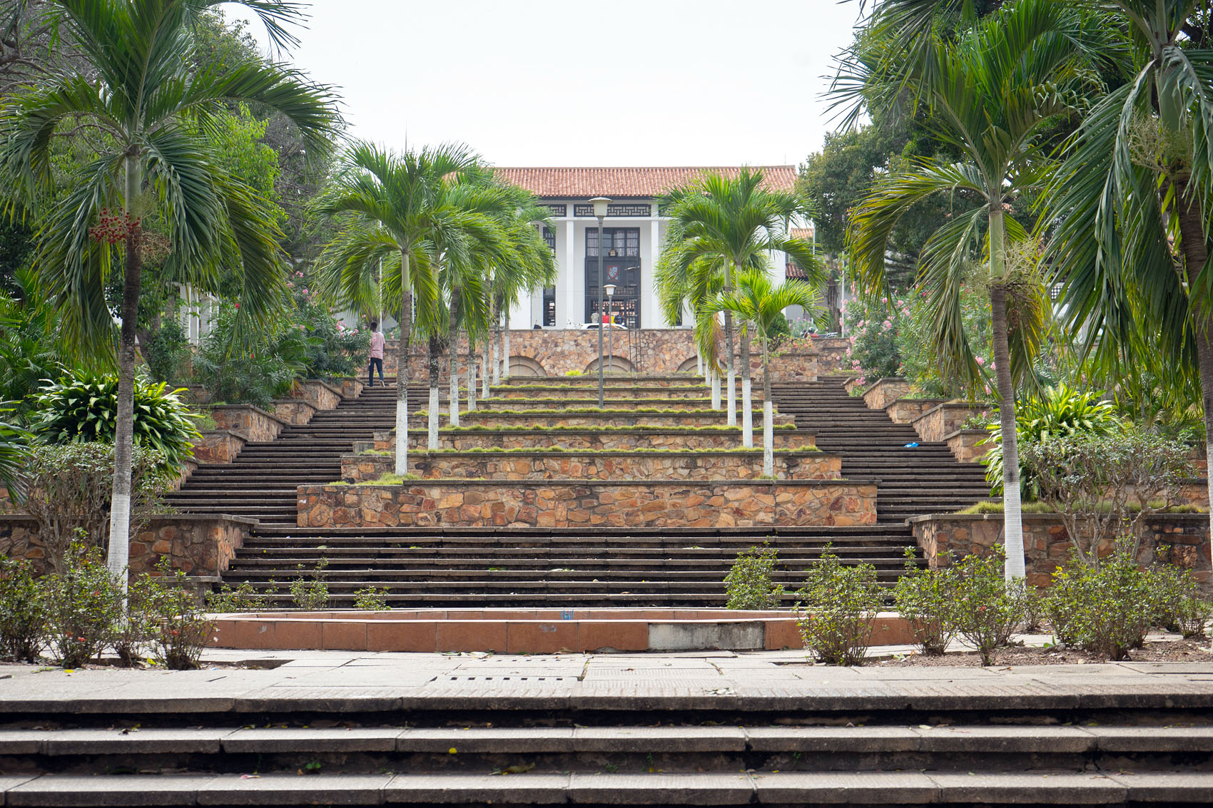 Treppen Universität Ghana