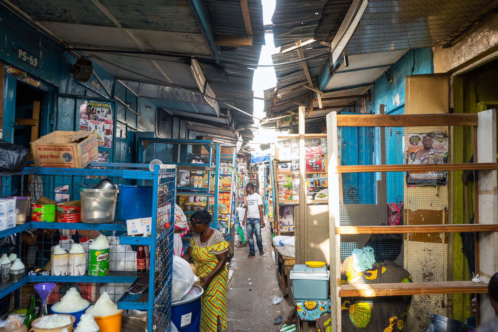 Läden im Kejetia Market