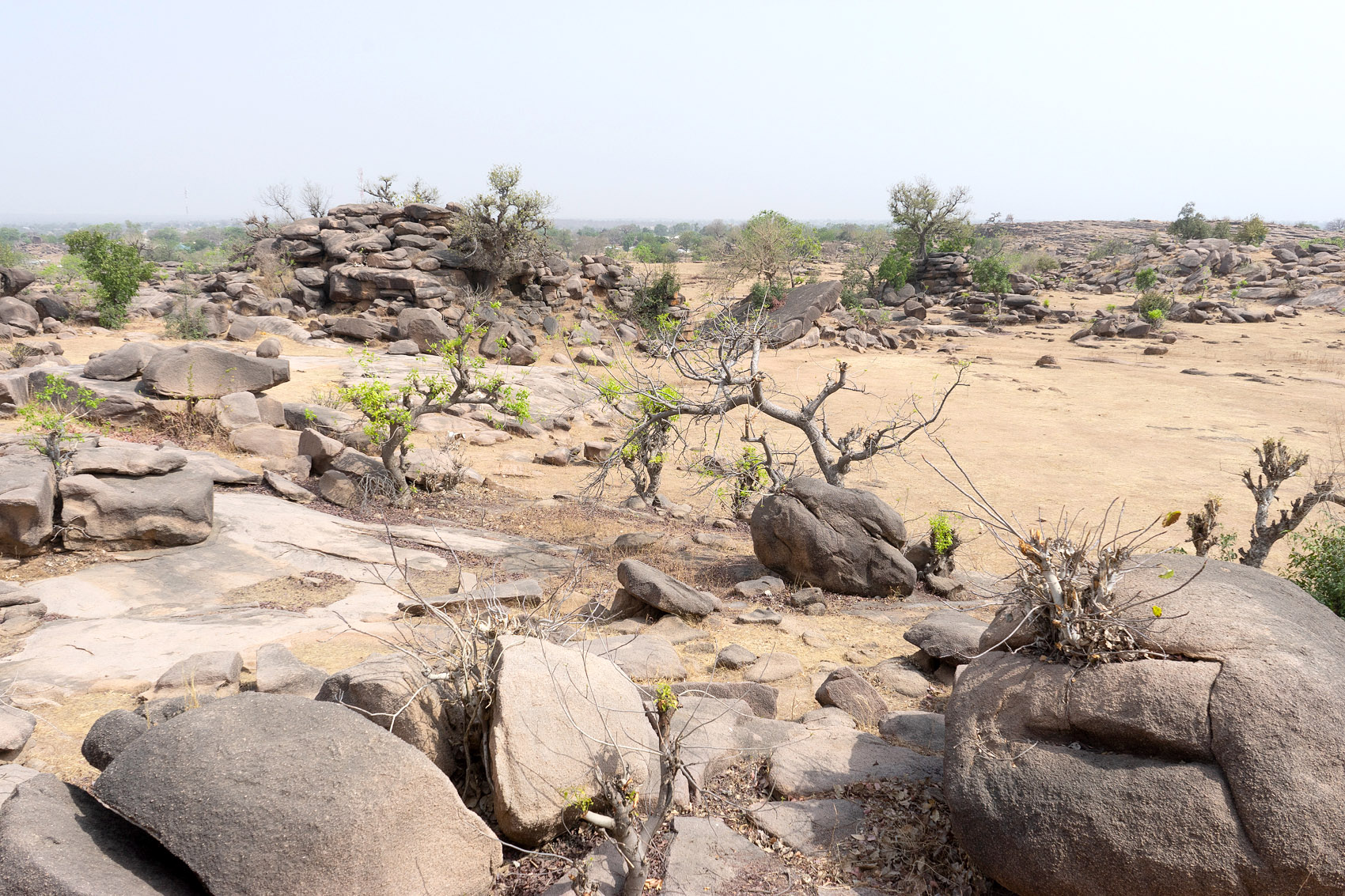 Fields of stones Bongo Ghana