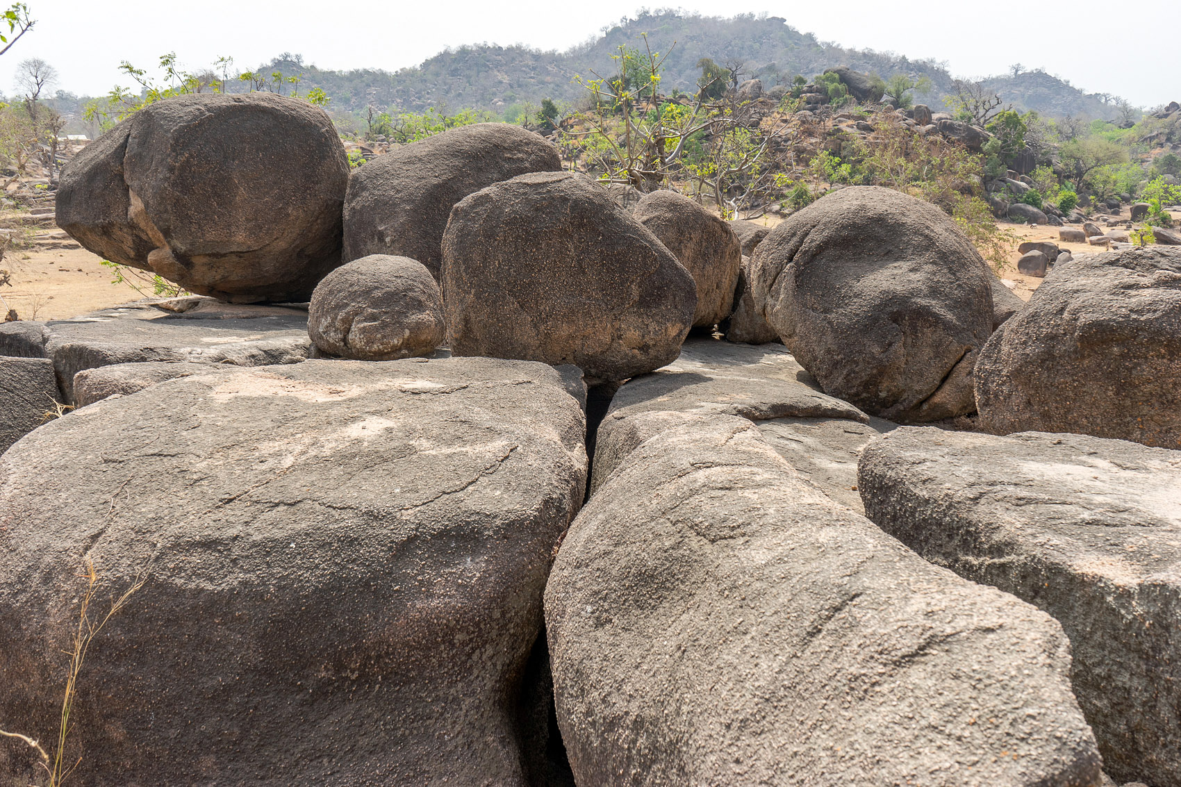 Bongo Felsen Wanderung in Ghana