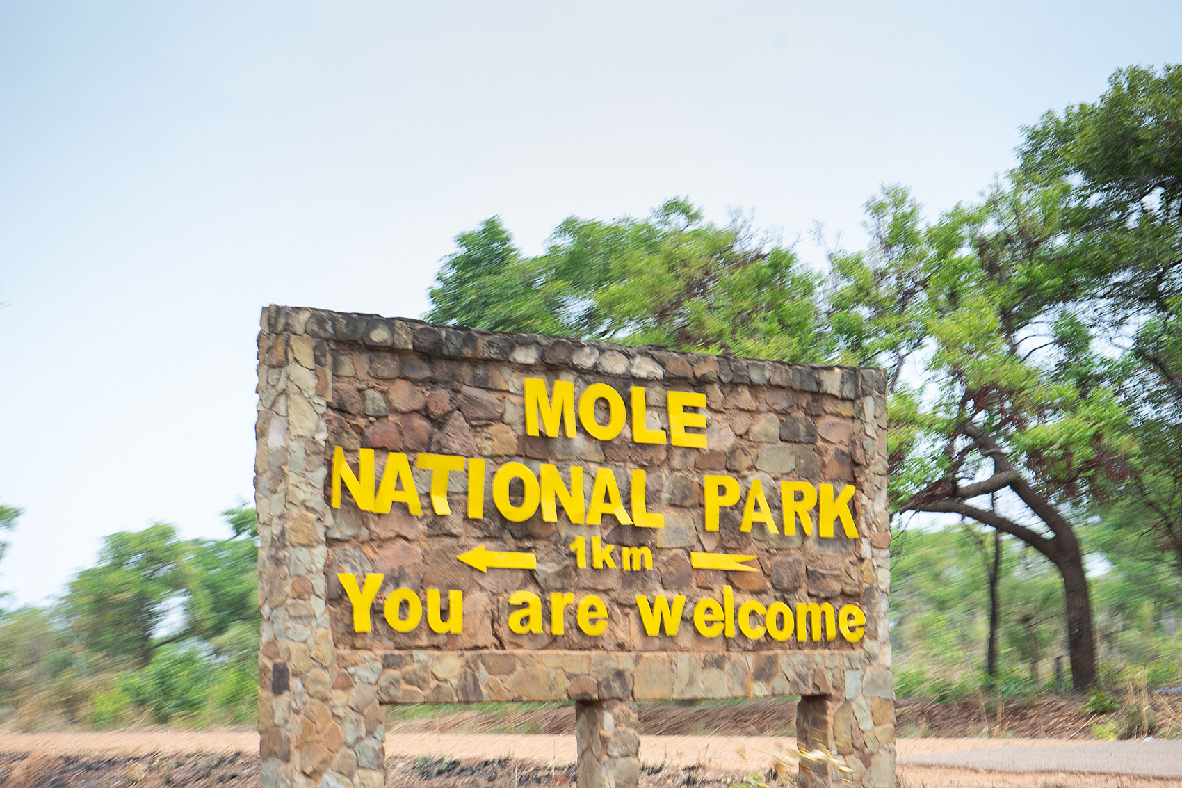Eingang Mole National Park