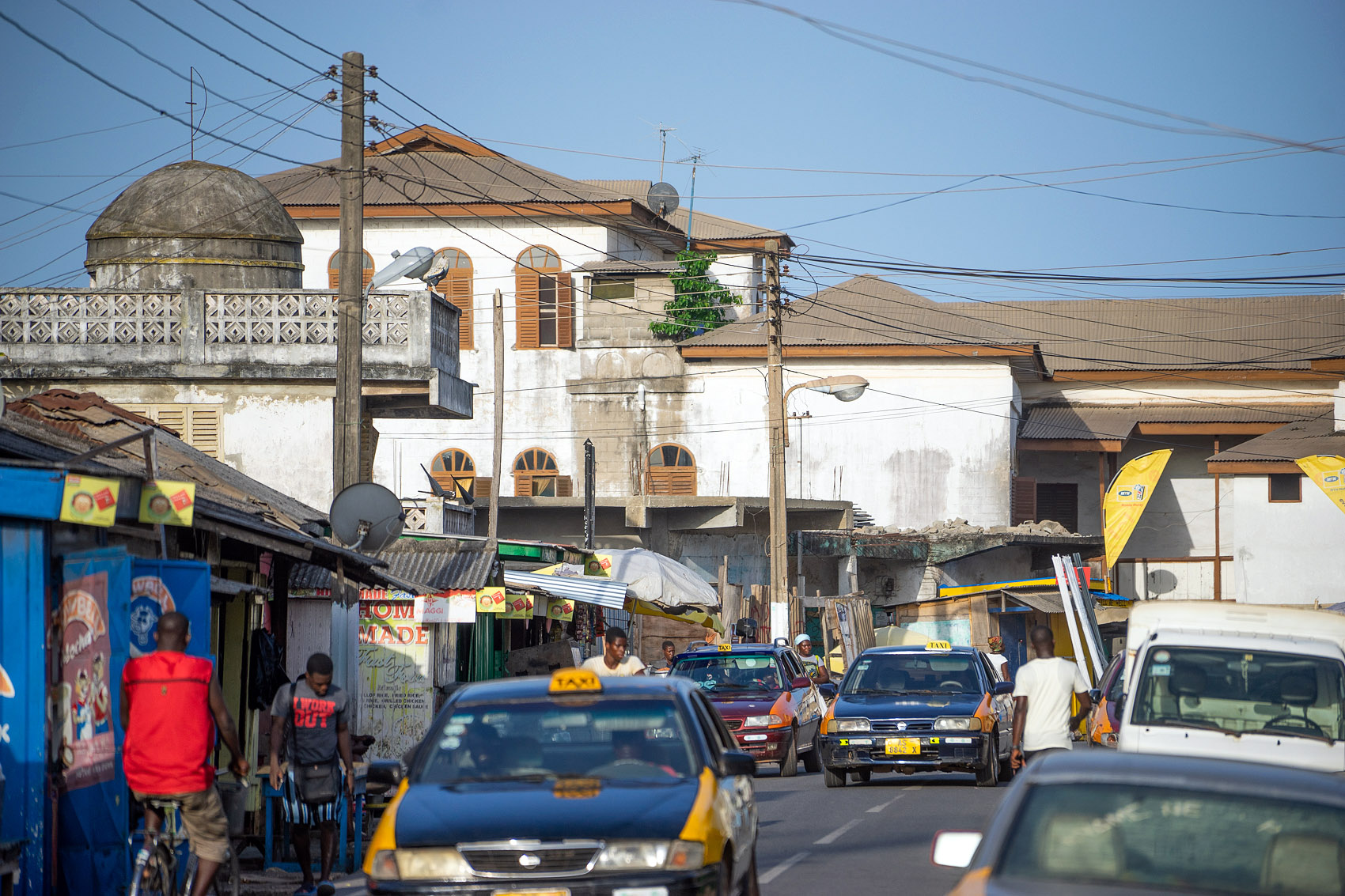 Taxis in Elmina