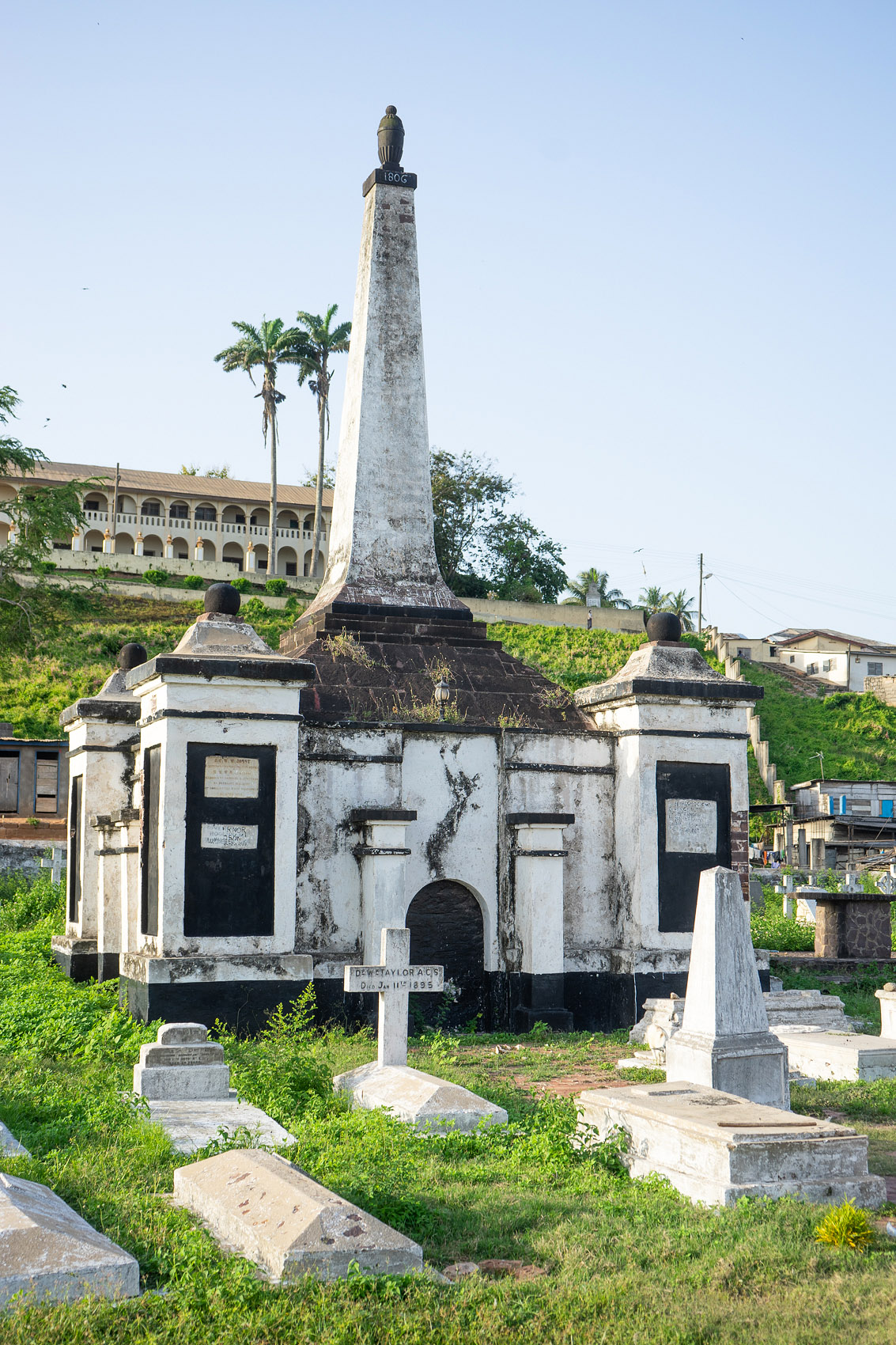 Niederländer Friedhof in Ghana