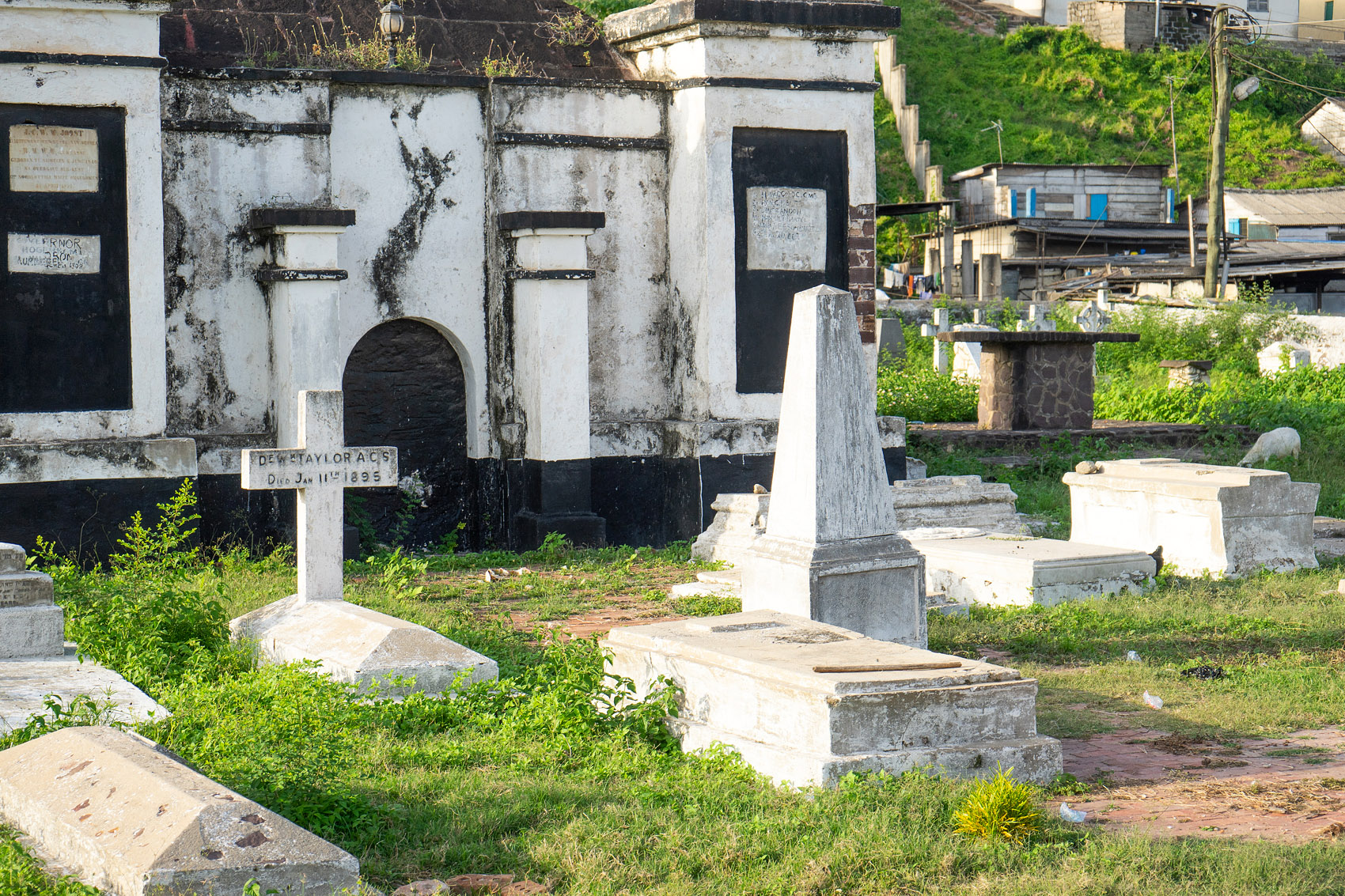 Kolonial Friedhof in Elmina