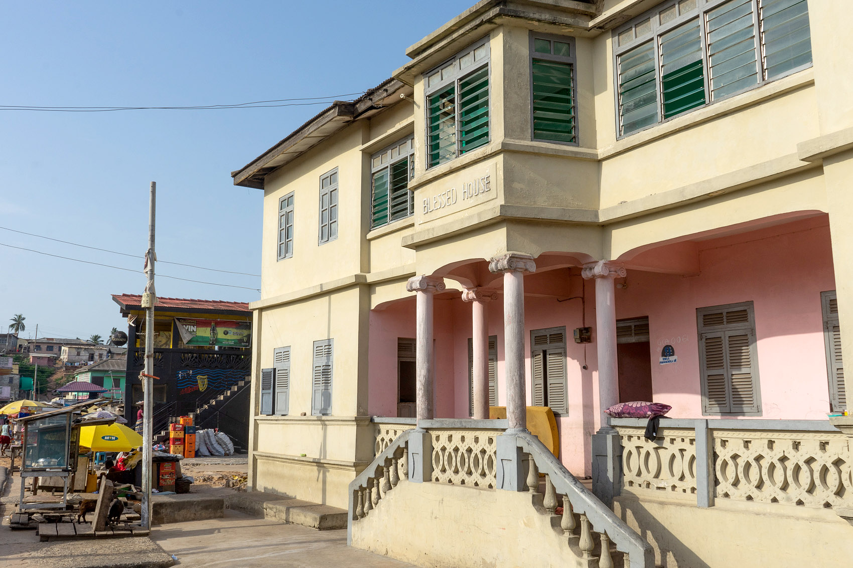 Altes Kolonial Haus in Elmina