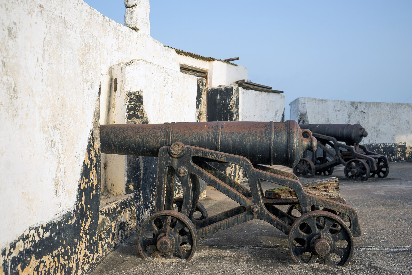 Alte Kanone in Cape Coast Ghana