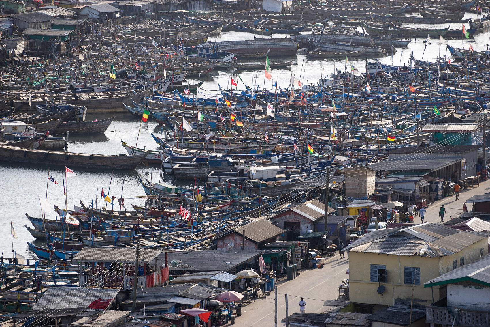 Fischerboote Elmina