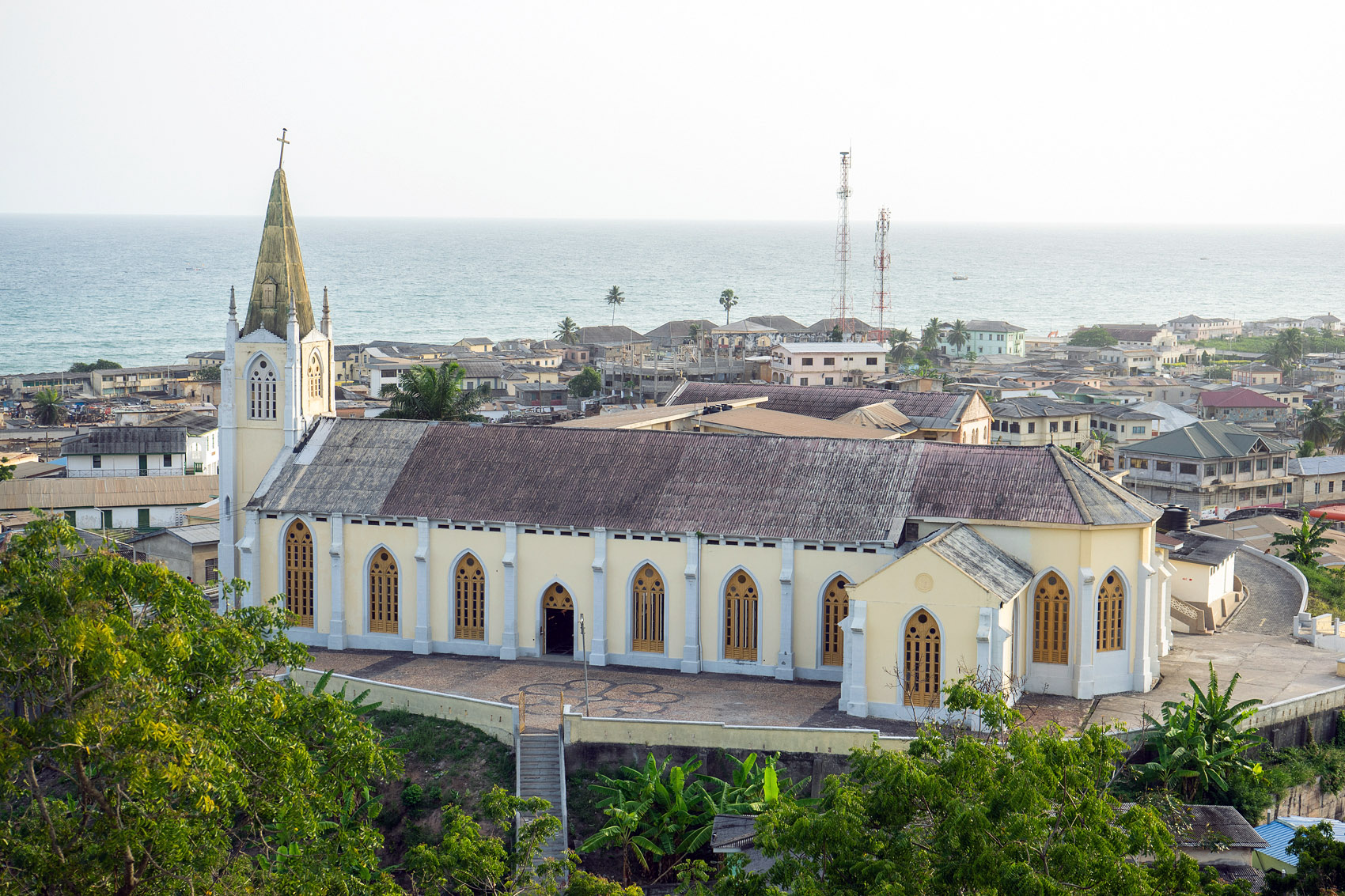 Grosse Kirche in Cape Coast Ghana