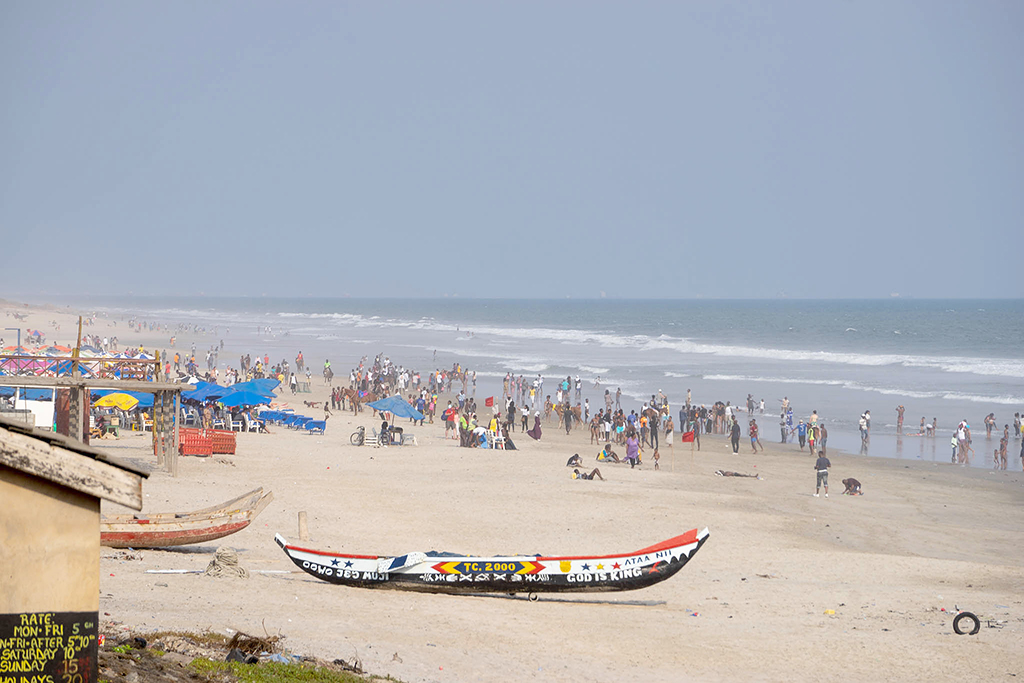 Fischerboot La Beach Accra