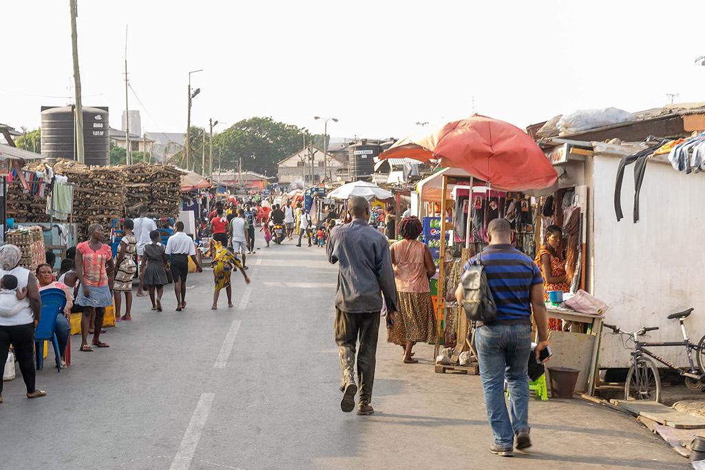 Offener Markt Ussher Town Accra