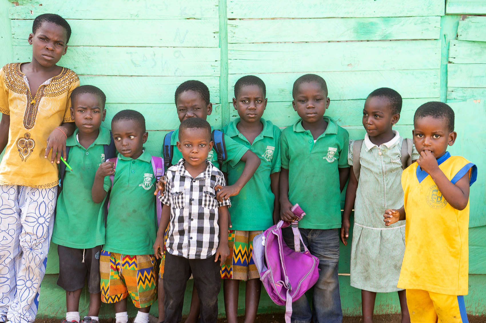 Schulkinder in Afrika - Accra, Ghana