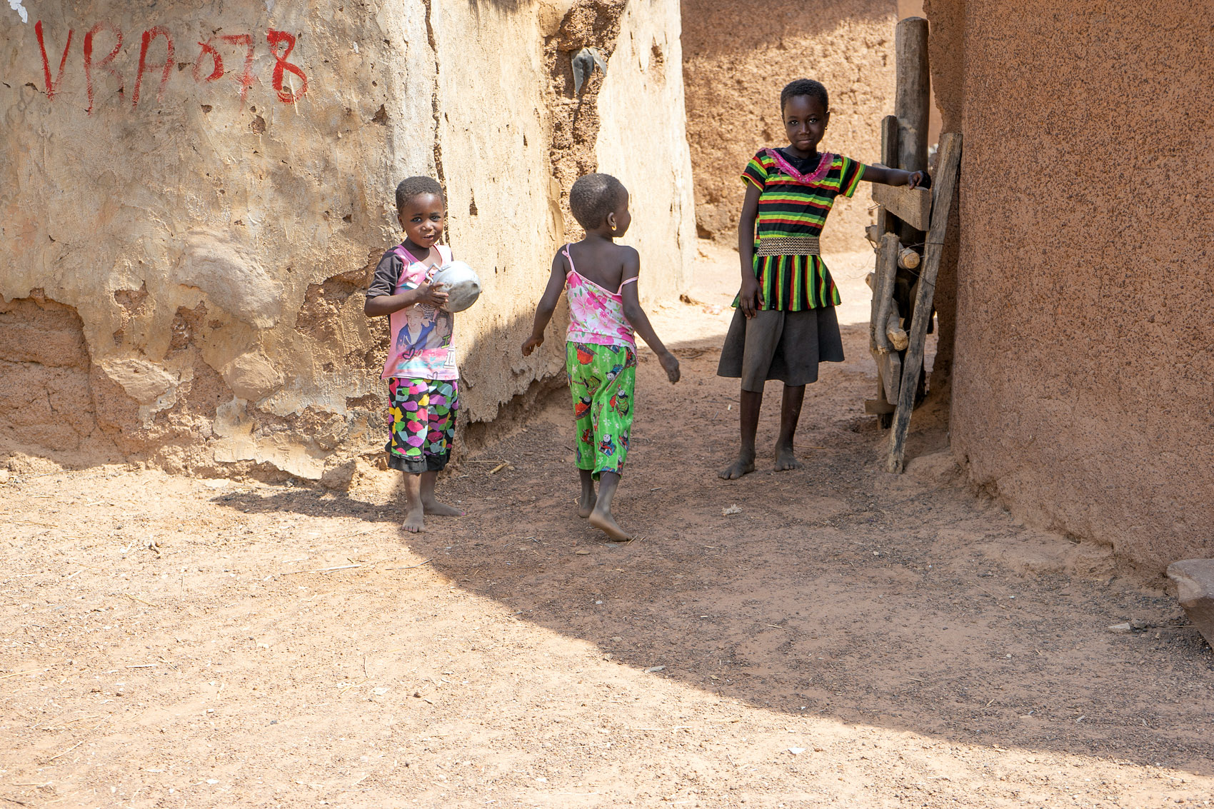 Kinder von Tamale in Ghana